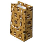 Chocolade-behandelingen Gift Bag Klein Cadeauzakje (Achterkant Gekanteld)