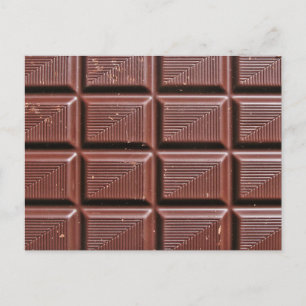 Chocolade Briefkaart