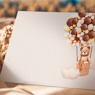 Chocolade Brown Beer-ballonnen blanco omsluitingsk Informatiekaartje