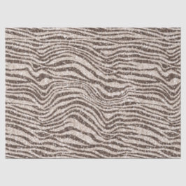 Chocolade Brown Cream Blush Zebra Glitter          Tissuepapier