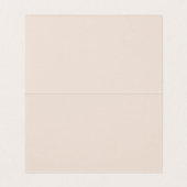 Chocolade Brown Cream Zebra Glitter Kerstmis Kaart (Binnenkant ongevouwen)