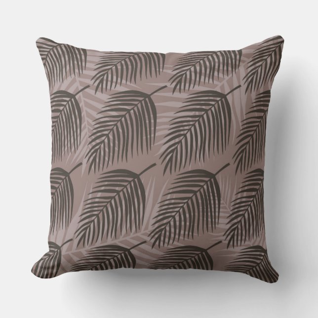 Chocolade Brown Decorative Pillow Kussen (Voorkant)