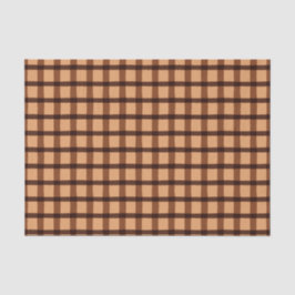 Chocolade Brown Pset Pattern Tissuepapier
