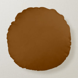 Chocolade Brown Round Pillow Rond Kussen