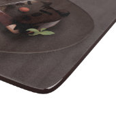 Chocolade Brownie Illustratie Snijplank (Hoek)