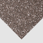 Chocolade bruin glitter tissuepapier (Detail)