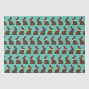 Chocolade Bunnies Large Gift Bag Tissuepapier