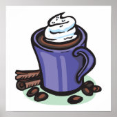 chocolade-cacao poster (Voorkant)