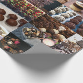 Chocolade Cadeaupapier (Hoek)