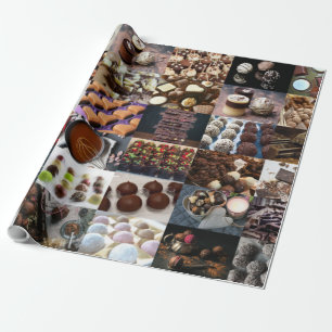 Chocolade Cadeaupapier