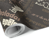 Chocolade Cadeaupapier (Rol Hoek)