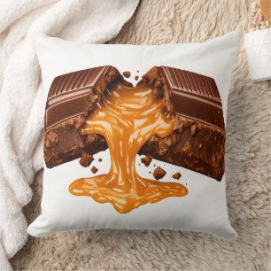 Chocolade Caramel Liefhebber Kussen