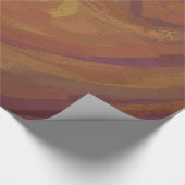 Chocolade Carmel Swirl Cadeaupapier (Hoek)