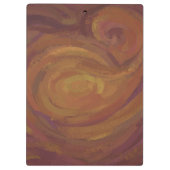 Chocolade Carmel Swirl Klembord (Achterkant)