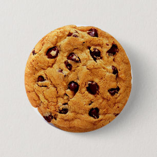 Chocolade Chip-Button Ronde Button 5,7 Cm