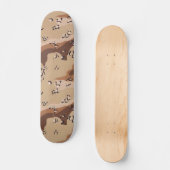 Chocolade Chip Camo Skateboard Pro (Voorkant)