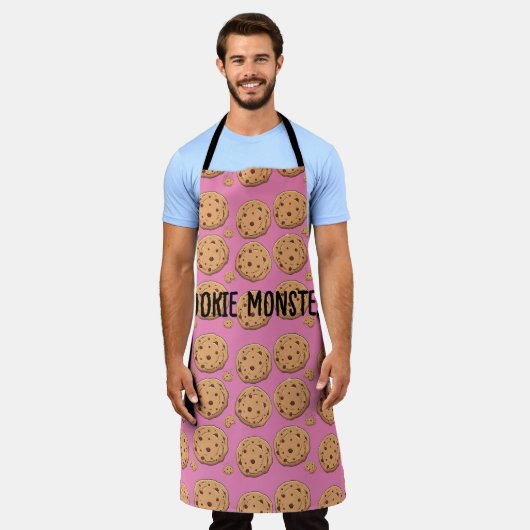 Chocolade Chip Cookie All-Over Print Schort (Gedragen)