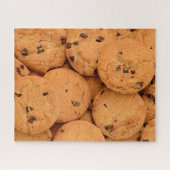 Chocolade Chip Cookie Biscuits Difficult Food Legpuzzel (Horizontaal)