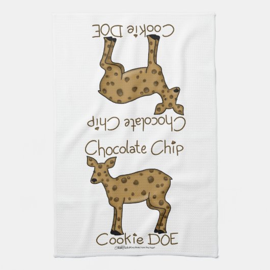 Chocolade Chip Cookie Doe Theedoek (Verticaal)