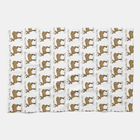 Chocolade Chip Cookie Doe Theedoek (Horizontaal)