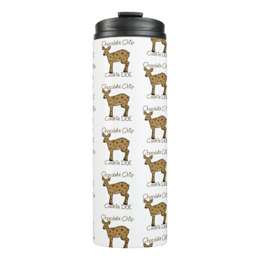 Chocolade Chip Cookie Doe Thermosbeker (Voorkant)