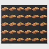 Chocolade Chip Cookie Gift Wrap Cadeaupapier (Vlak)