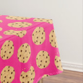 Chocolade Chip Cookie Kinder 1e verjaardag Pink Tafelkleed (Voorbeeld)