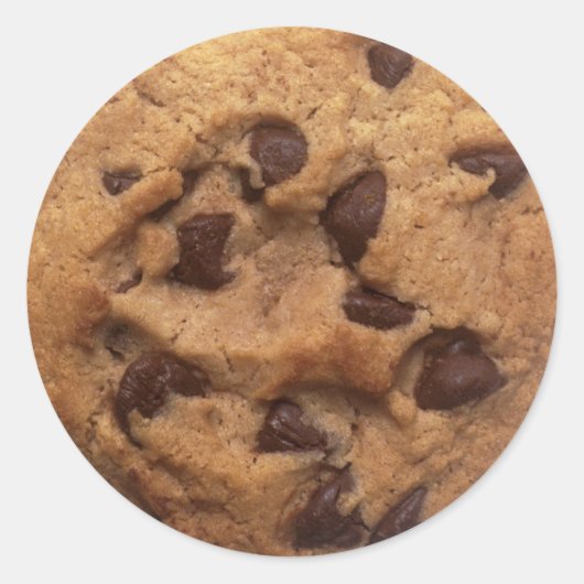 Chocolade Chip Cookie Stickers (Voorkant)
