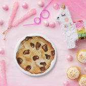 Chocolade chip cookie Verjaardagsfeest Papieren Bordje (Feest)