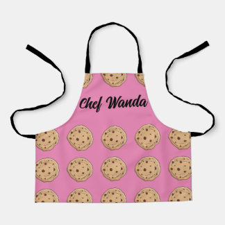 Chocolade Chip Cookies Baker All-Over Print Schort