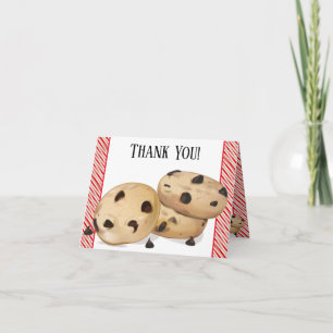 Chocolade Chip Cookies Dank je Bedankkaart