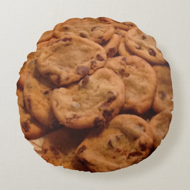 Chocolade Chip Cookies Kussen (Voorkant)