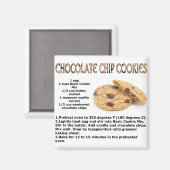 Chocolade Chip Cookies Magneet (Voorkant / Achterkant)
