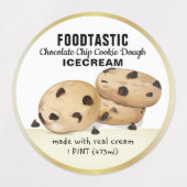 Chocolade Chip Cookies Pakket Labels (Design 2)
