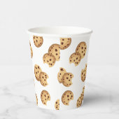 Chocolade Chip Cookies Verjaardag Papieren Cups –  Papieren Bekers (Rechts)