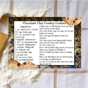 Chocolade Chip Cowboy Cookies Recept Kaart