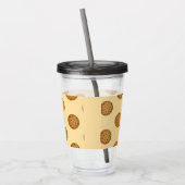 Chocolade Chip Koekje Acryl Drinkbeker (Links)