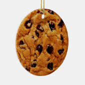 chocolade chip koekje keramisch ornament (Rechts)