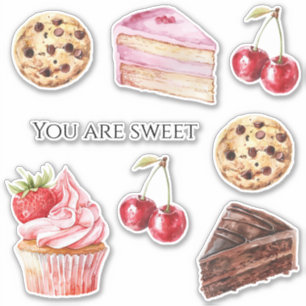 Chocolade Chip Koekje Sticker