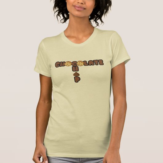 Chocolade Chip T-shirt (Voorkant)