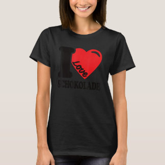 Chocolade Chocolade I Love Chocolate 3 T-shirt