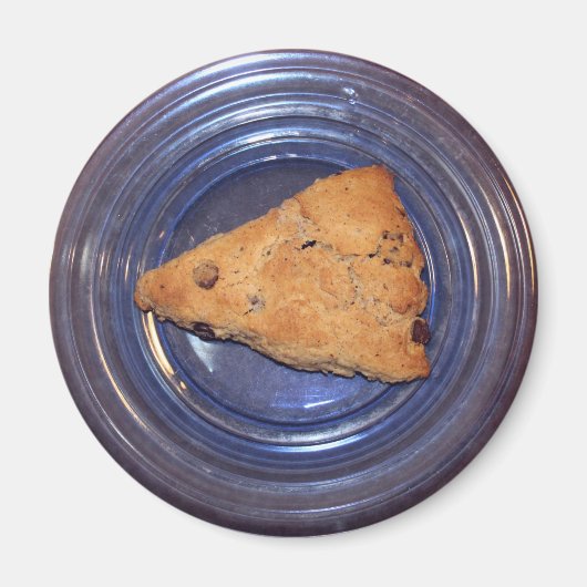Chocolade Chunk Scone magnet Magneet (Voorkant)