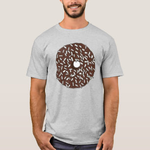 Chocolade Coconut Donut Doughnut Donuts Food T-shi T-shirt
