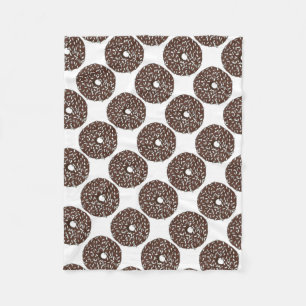 Chocolade Coconut Donut Doughnut Foodie Blanket Fleece Deken
