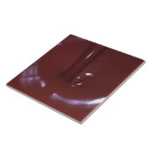 Chocolade-couverture Tegeltje (Zijkant)