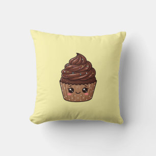 Chocolade Cupcake Kawaii Kussen Kussenhoes