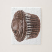 Chocolade Cupcake Legpuzzel (Verticaal)