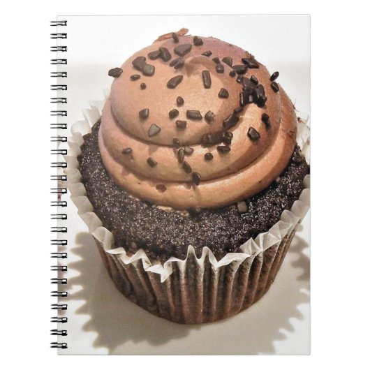 Chocolade Cupcake Notitieboek (Voorkant)