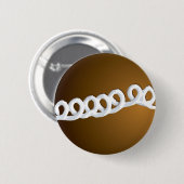 Chocolade Cupcake Ronde Button 5,7 Cm (Voorkant /achterkant)