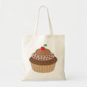 Chocolade Cupcake Tote Bag (Voorkant)